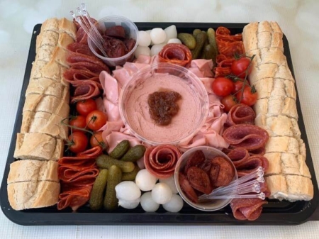 Pate and Cured Meats Platter by Buttercream Beauties