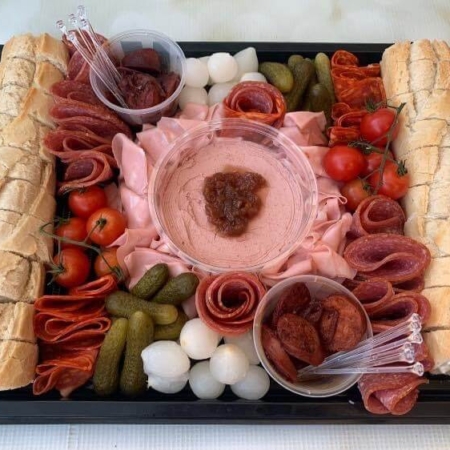 Pate and Cured Meats Platter by Buttercream Beauties